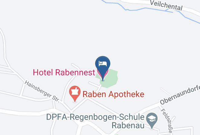 Sachsische Schweiz Osterzgebirge - Hotel Rabennest Maps