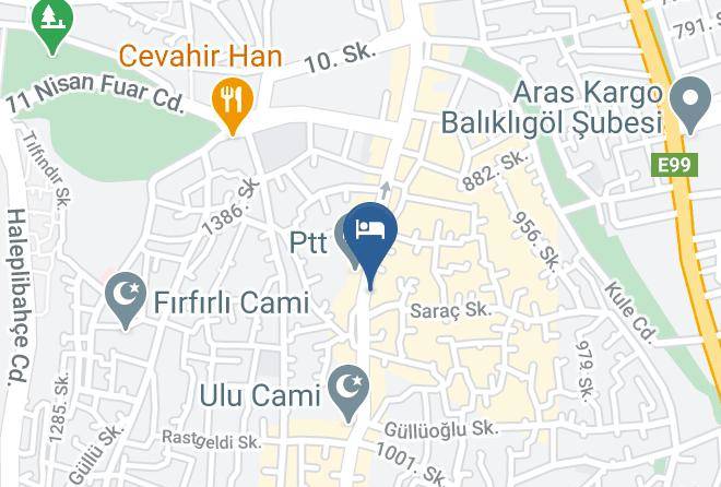 Eyyubiye - Hotel Rabis Maps
