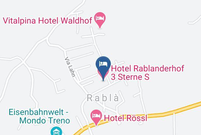 Bolzano - Hotel Rablanderhof 3 Sterne S Maps