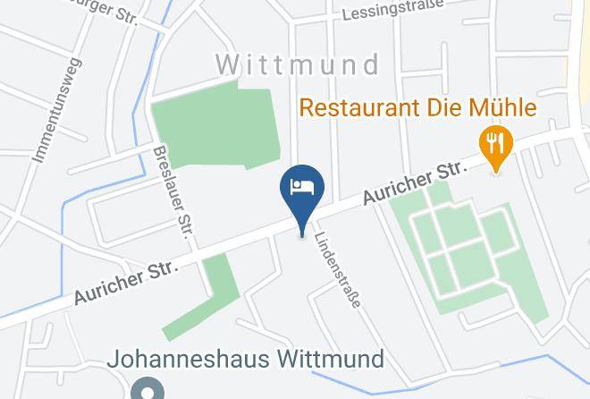 Wittmund - Hotel Rademacher Pension Garni Maps