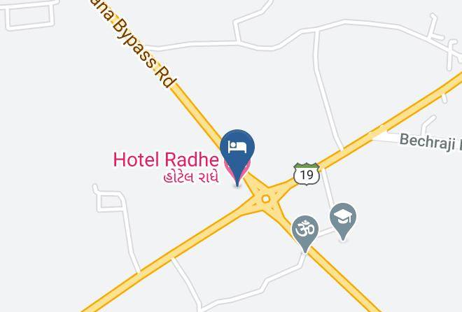 Mahesana - Hotel Radhe Maps