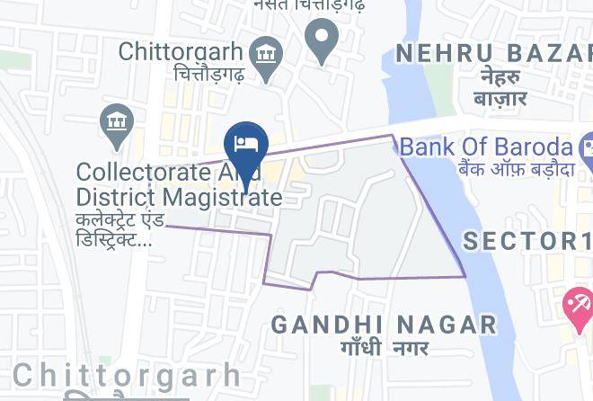 Chittaurgarh - Hotel Radhey Heritage Maps