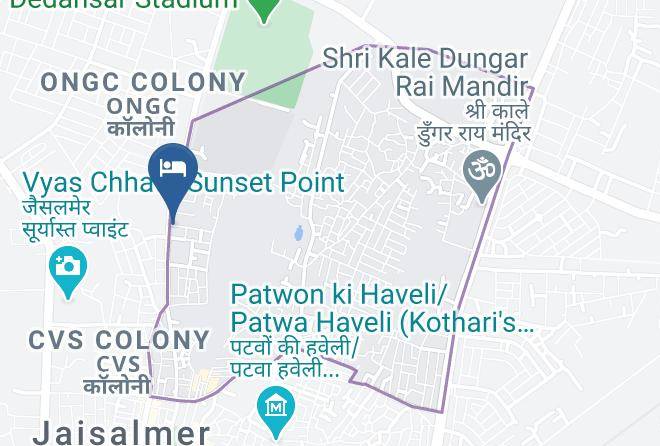 Jaisalmer - Hotel Radhika Maps