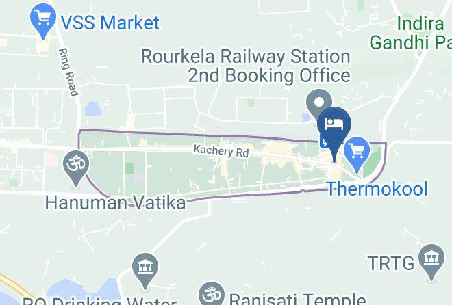 Raurkela - Hotel Radhika Regency Maps