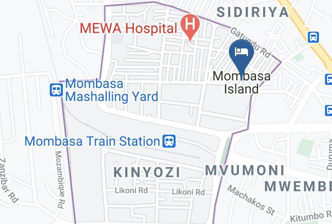 Mombasa - Hotel Radiance Ltd Maps