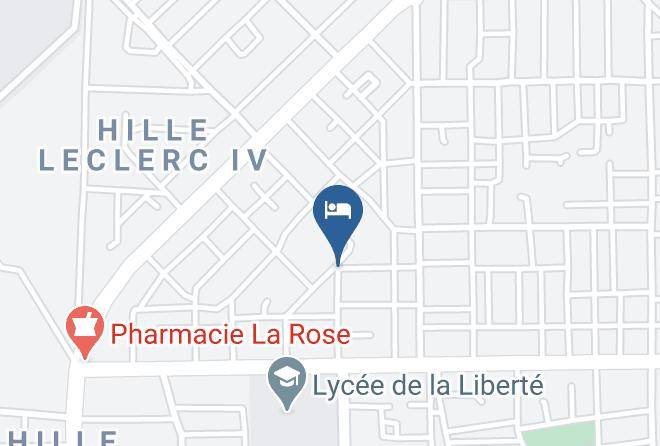 N Djamena - Hotel Radisson Blue De Ndjamena Maps