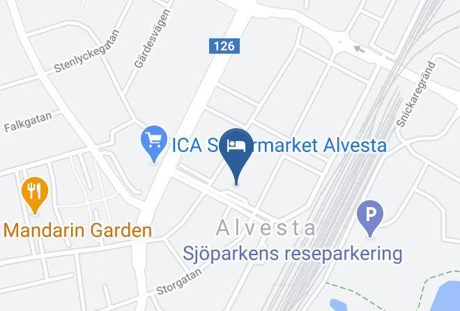 Alvesta - Hotel Radmannen Maps