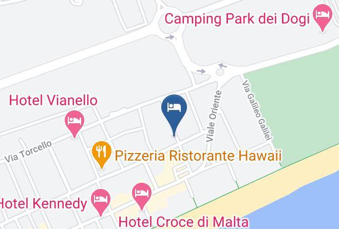 Hotel Rado And Tennis Map