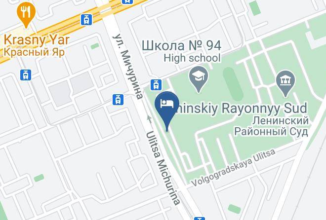 Krasnoyarsk - Hotel Raduga Maps