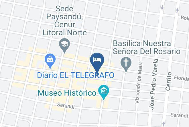 Paysandu - Hotel Rafaela Maps