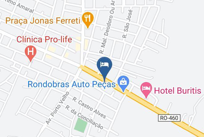 Buritis - Hotel Rafain Maps