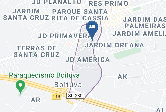 Boituva - Hotel Rafeli Ltda Maps