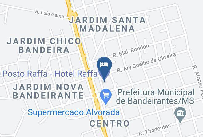 Bandeirantes - Hotel Raffa Maps