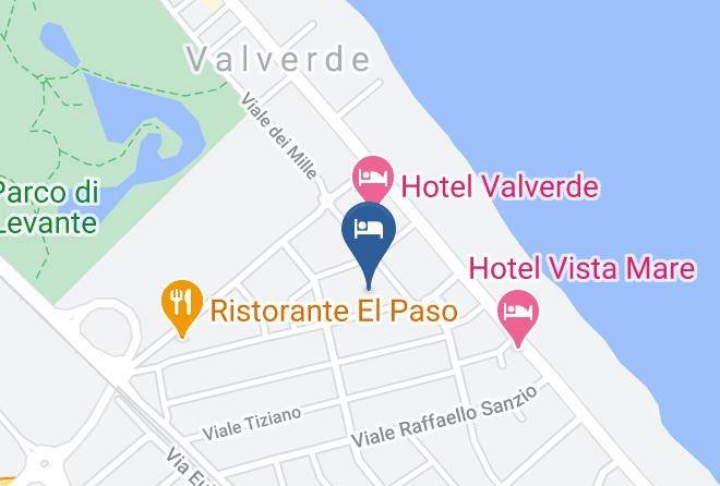 Forli - Hotel Raffaello Maps