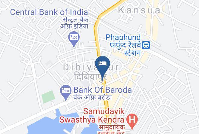 Auraiya Sub District - Hotel Raghav Palace Maps