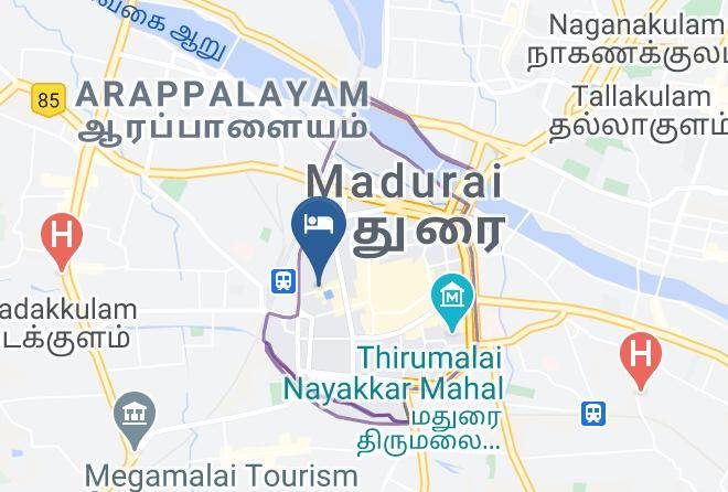 Madurai - Hotel Ragu Maps