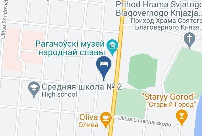 Rahachow District - Hotel Rahacou Maps