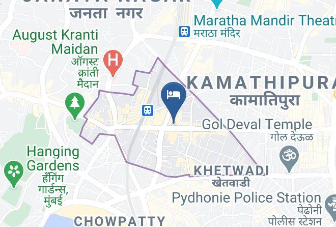 Mumbai - Hotel Rahat Maps