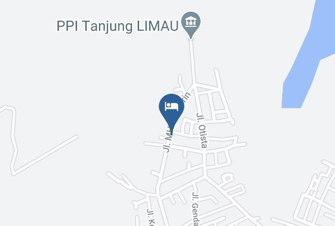 Kota Bontang - Hotel Rahayu Maps