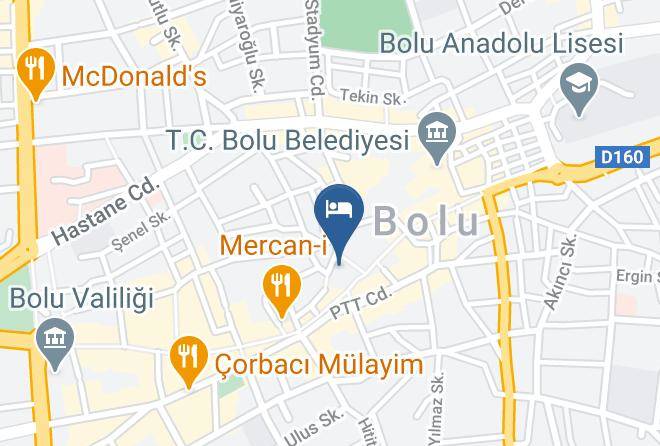 Bolu Buyukcami - Hotel Rahmi Maps