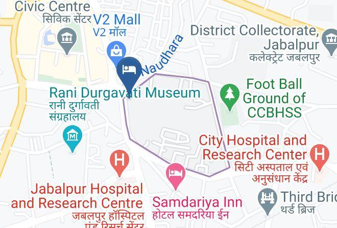 Jabalpur - Hotel Rahul Maps