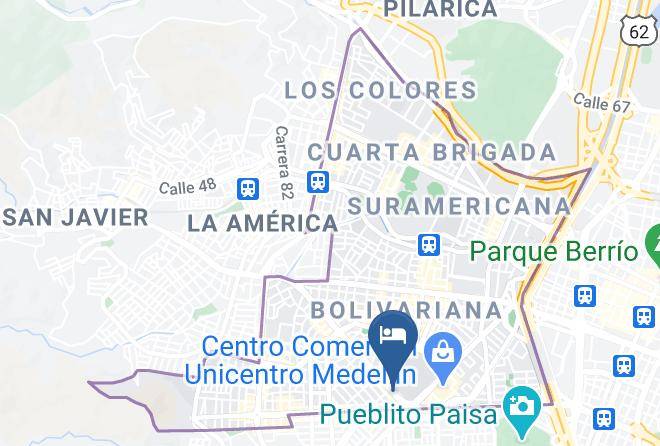 Medellin - Hotel Rai Medellin Maps