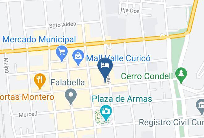 Curico Province - Hotel Raices Maps