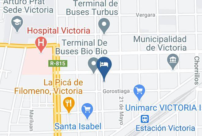 Malleco Province - Hotel Raices Maps