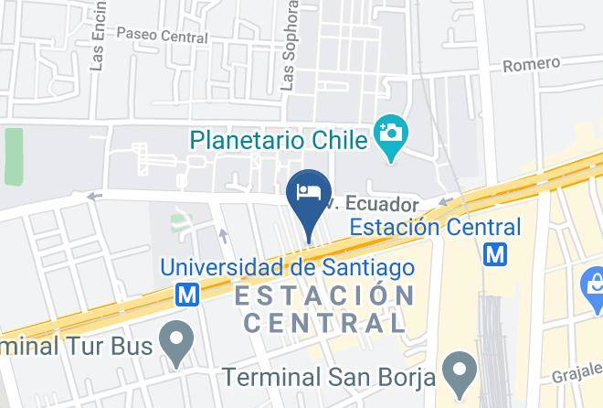 Santiago - Hotel Railef Maps