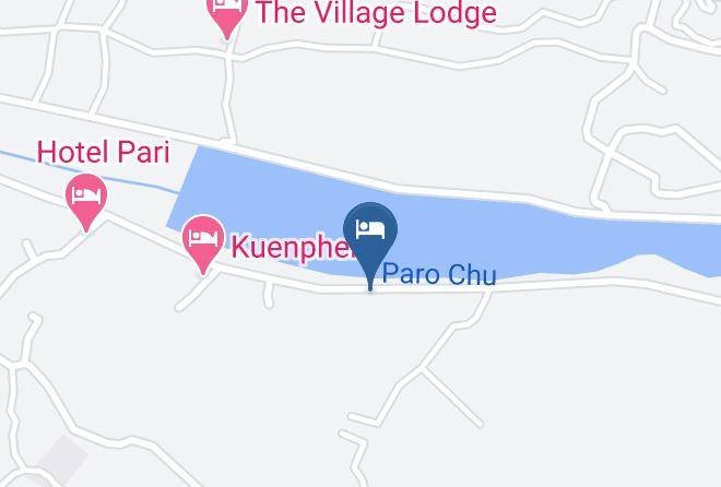 Paro - Hotel Rainbow Bhutan Maps