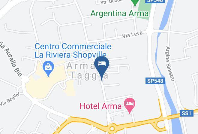 Imperia - Hotel Rainbow Maps