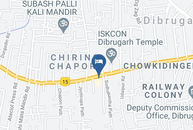 Dibrugarh - Hotel Rainbow Regis Maps