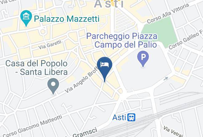 Asti - Hotel Rainero Maps