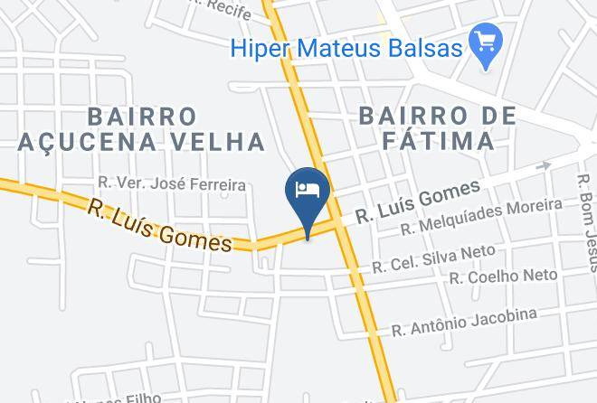 Hotel Raio De Luz Map