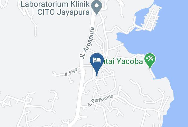 Kota Jayapura - Hotel Rais Maps