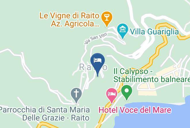 Salerno - Hotel Raito Amalfi Coast Maps