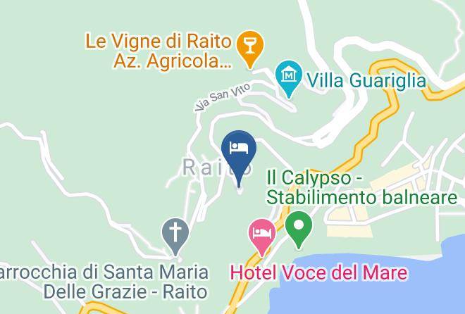 Salerno - Hotel Raito Wellness & Spa Maps