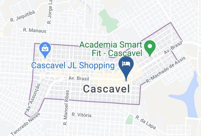 Cascavel - Hotel Raizer Maps