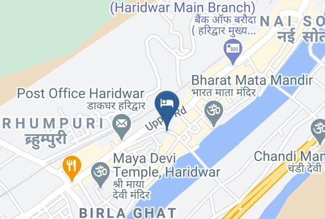 Hardwar - Hotel Raj Deluxe Maps