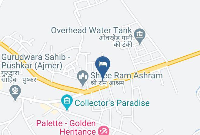 Pushkar - Hotel Raj Garden Maps