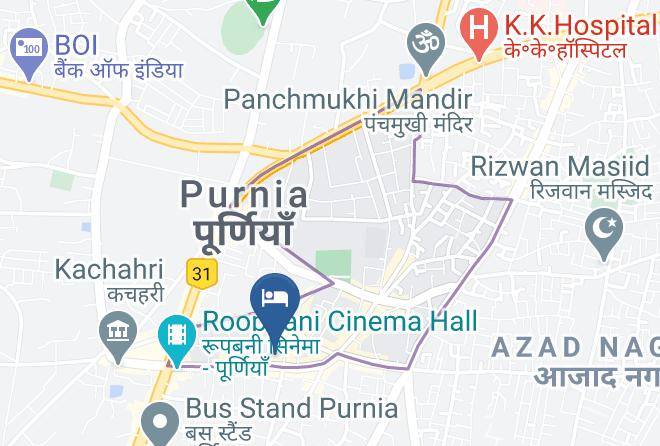 Purnia - Hotel Raj Laxmi Maps
