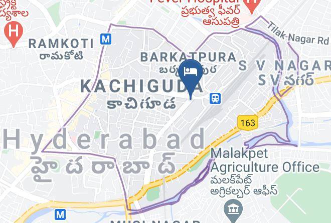 Hyderabad - Hotel Raj Mahal Maps