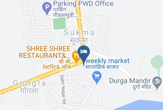 Sukma - Hotel Raj Palace & Restaurant Maps