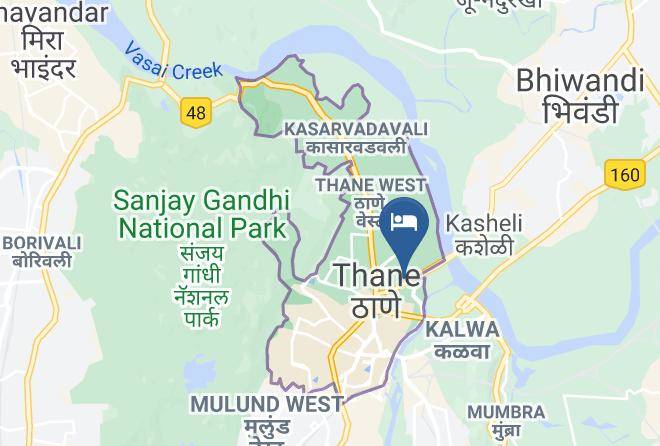 Thane - Hotel Raj Residency Maps