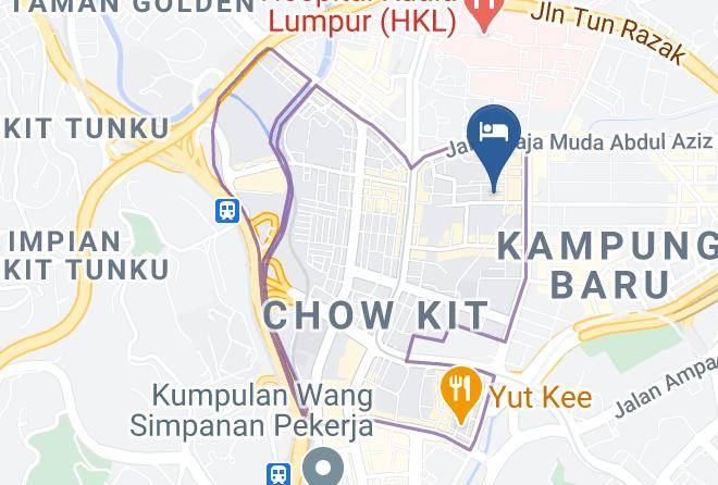 Kuala Lumpur - Hotel Raja Bot Maps