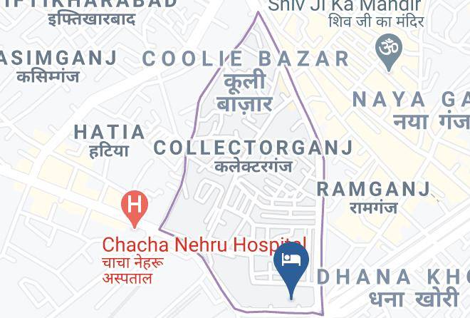 Kanpur - Hotel Raja Seth Maps