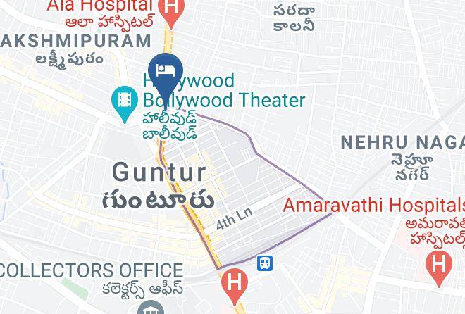 Guntur - Hotel Rajadhani Maps