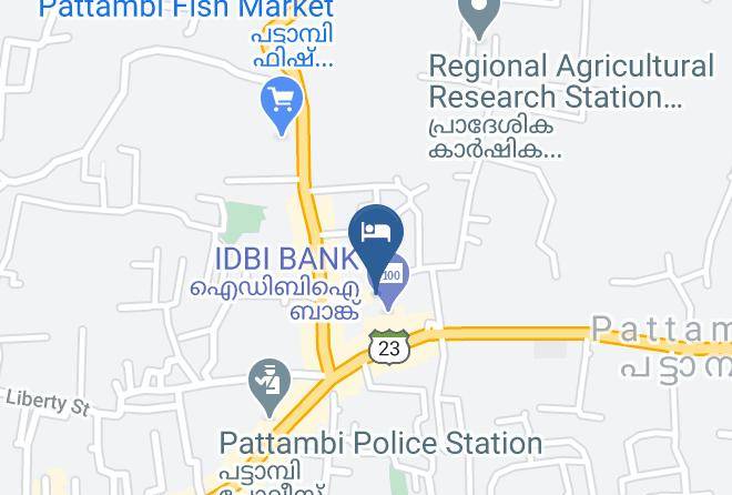 Ottappalam - Hotel Rajaprastham Maps