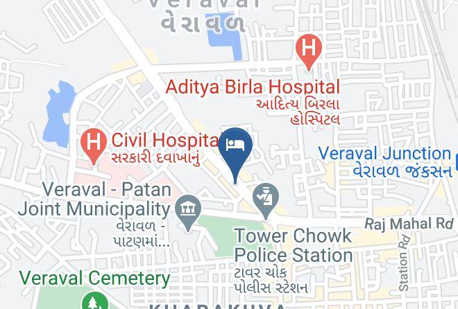 Patan Veraval - Hotel Rajdhaani Maps