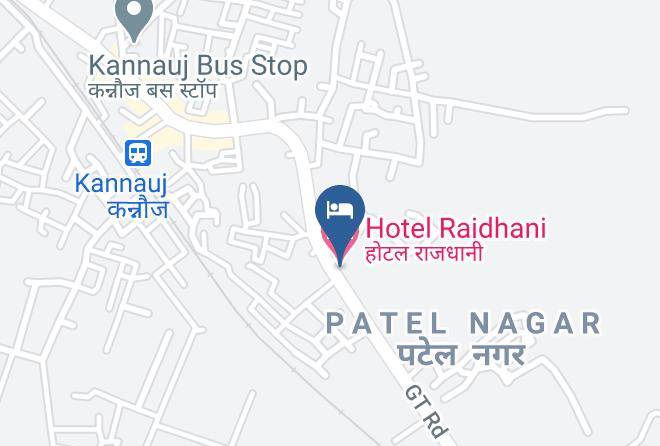 Kannauj - Hotel Rajdhani Maps